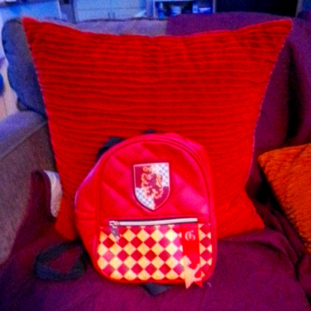 Red and Yellow Kids Backpack